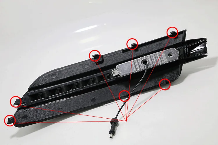 Qirun led drl дневные ходовые огни для Audi A6L 2012- с динамическим движущимся желтым поворотным сигналом