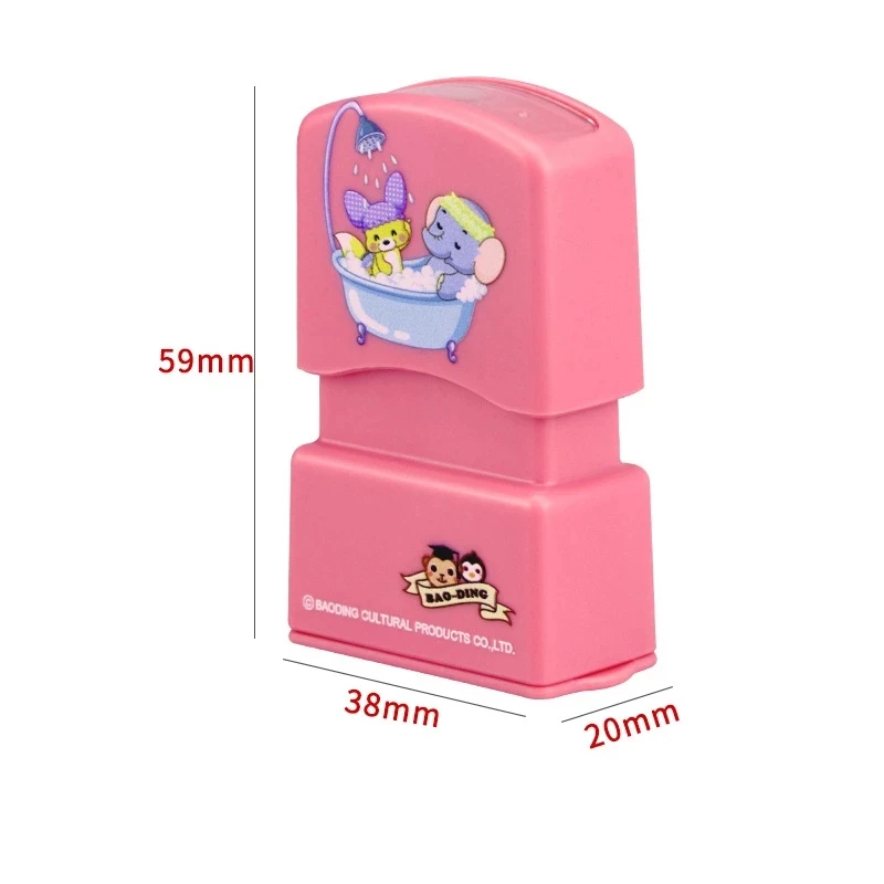Name Stamp Waterproof Toy Baby Student Clothes Chapter Wash not Faded Children's Seal Stamp Gifts