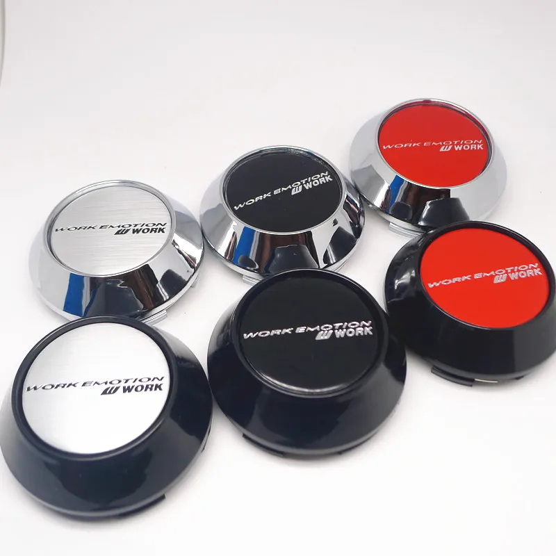 4pcs68mmWorkEmotionWheelCenterCapsHubCarRimsReplaceDust