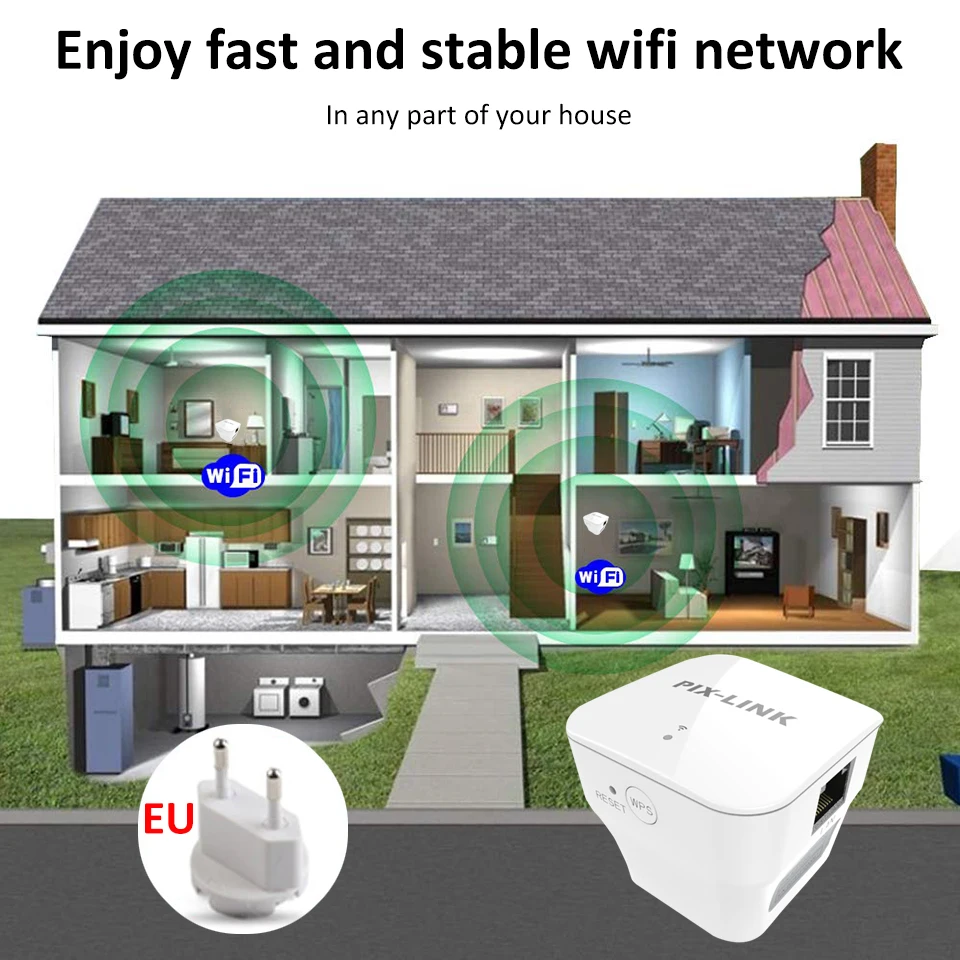 Беспроводной wi-fi 300 Мбит/с 2,4g брандмауэр домашний маршрутизатор повторитель сигнала усилитель для xiaomi wi fi wifi versterker