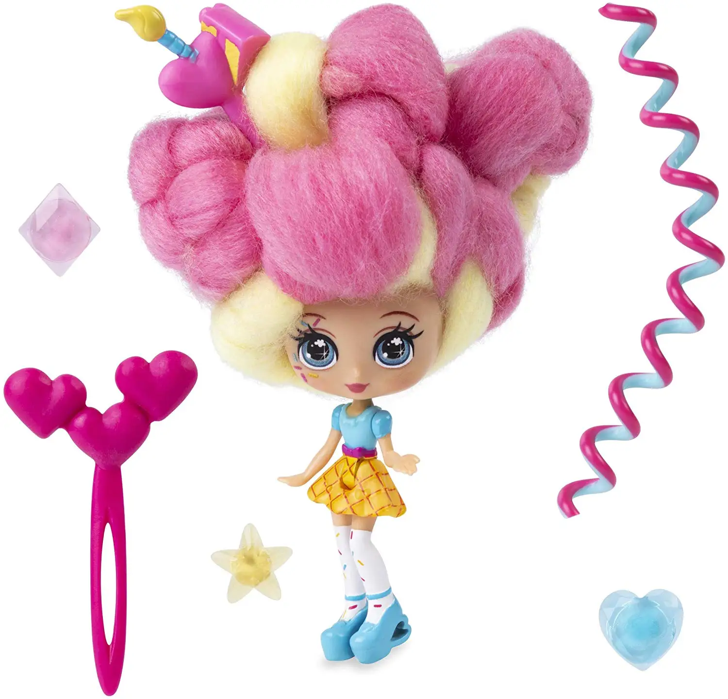 Candylocks волосы куклы игрушка для девочки с ароматом сладкое угощение куклы для хобби аксессуары Зефир сюрприз прическа подарок