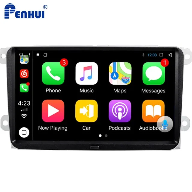 Автомобильный DVD GPS для Volkswagen Универсальный 9 дюймовый мультимедийный