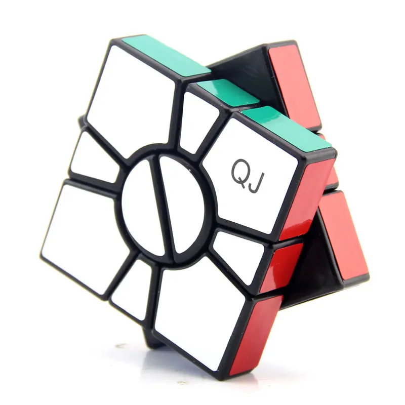 QiJi Super SQ волшебный куб QJ квадратный SQ1 2/4 Cubo Magico Профессиональный Neo скоростной куб головоломка антистрессовые игрушки для детей