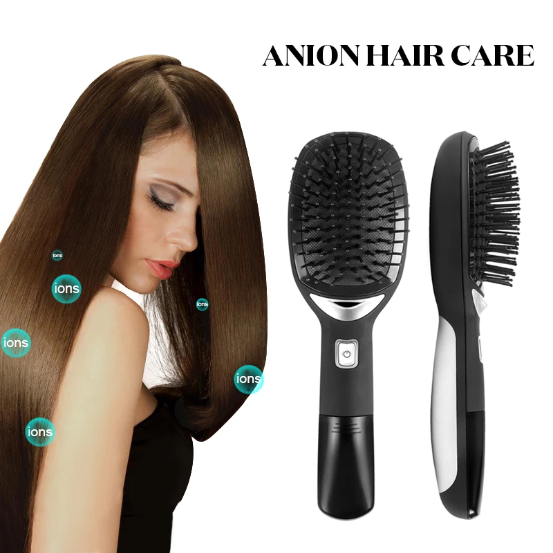 Обновление Электрический для волос с негативными ионами кисть ручкой Magic Анти