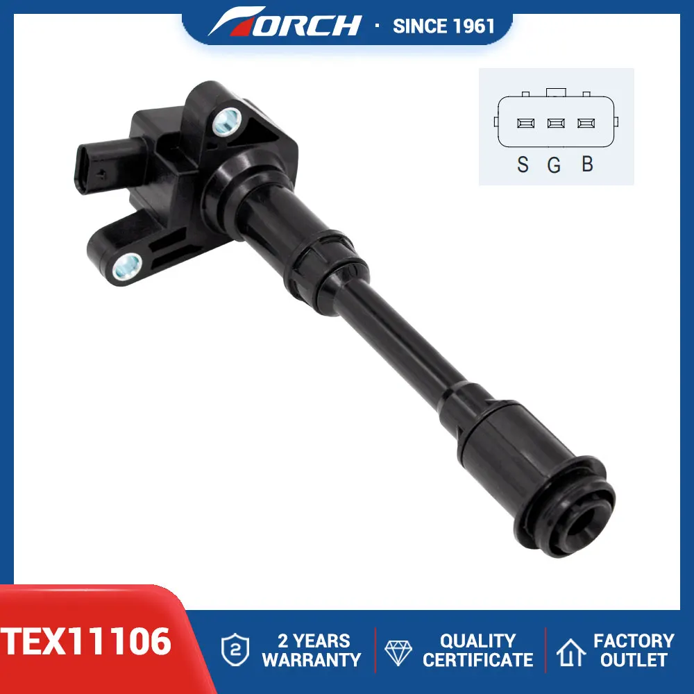 Высокопроизводительная катушка зажигания TEX11106 замена для UF674 D5E1G Φ подходит Ford