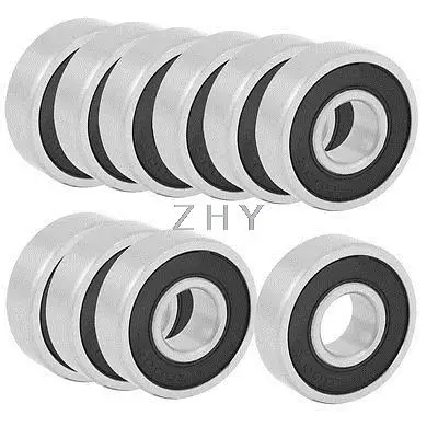 

10Pcs 6000RS Shielded Deep Groove Radial Ball Bearings 10mmx26mmx8mm