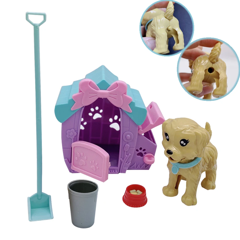 GML65 vêtements de soirée et accessoires pour poupée jouet pour enfant Barbie Princesse Adventure Kit figurine chiot 