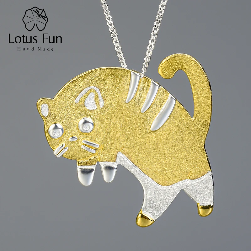 Lotus Fun реальные 925 серебро ручной работы ювелирных украшений прекрасный