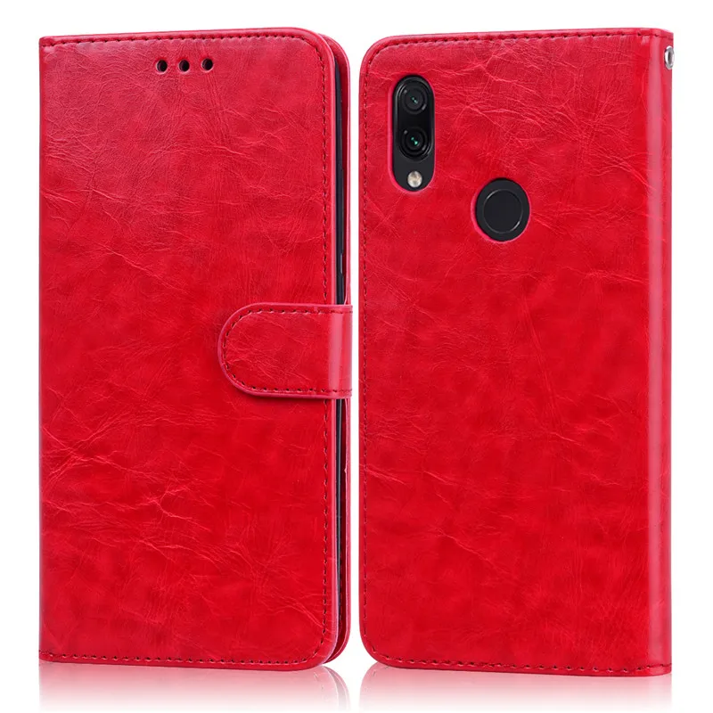 Чехол-книжка для Xiaomi Redmi 7, кожаный чехол-бумажник для Xiaomi Redmi 7, роскошный чехол-книжка для Redmi 7, чехол-бампер