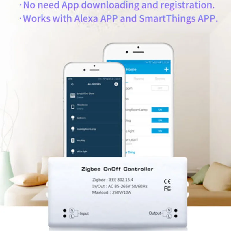 1 шт. вещи концентратор модуль дома Echo Smarts умный дом Zigbee беспроводной переключатель Модуль Автоматизации модули