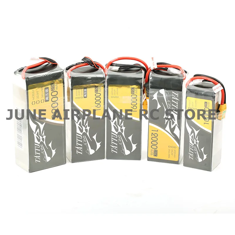 Аккумулятор Tattu 22 2 в 25C 6S 10000 мА/ч 12000 15c16000ма/ч с разъемом AS150 для беспилотника