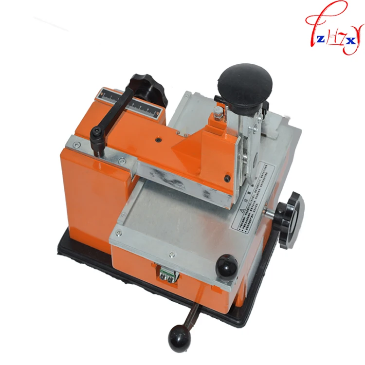 YK-A01 Semi-Automatic Manual Marking Machine Aluminum Labeling Coding Machine Eq