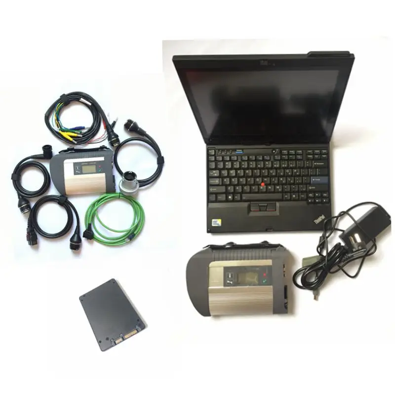 Best Quality MB Star C4 Diagnostic Tool with X200t Laptop 4g Diagnosis Software v2021.03 Newest Multi-Languages SSD | Автомобили и