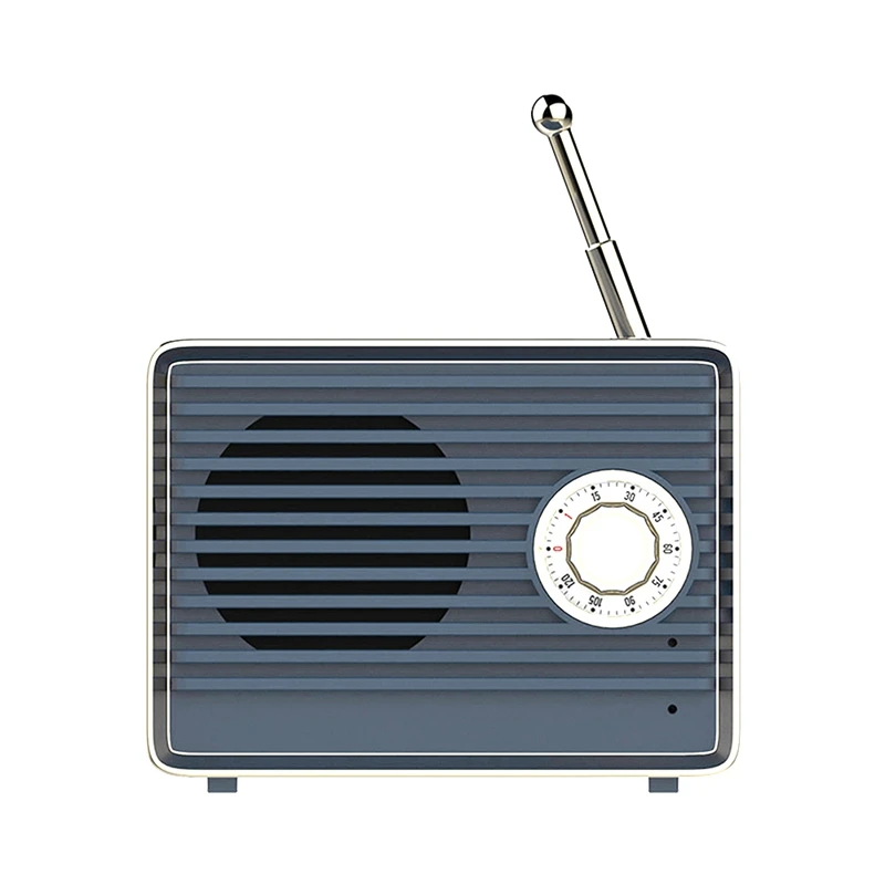 Ретро Bluetooth динамик винтажный Мини милый Ностальгический тяжелый бас 3D стерео