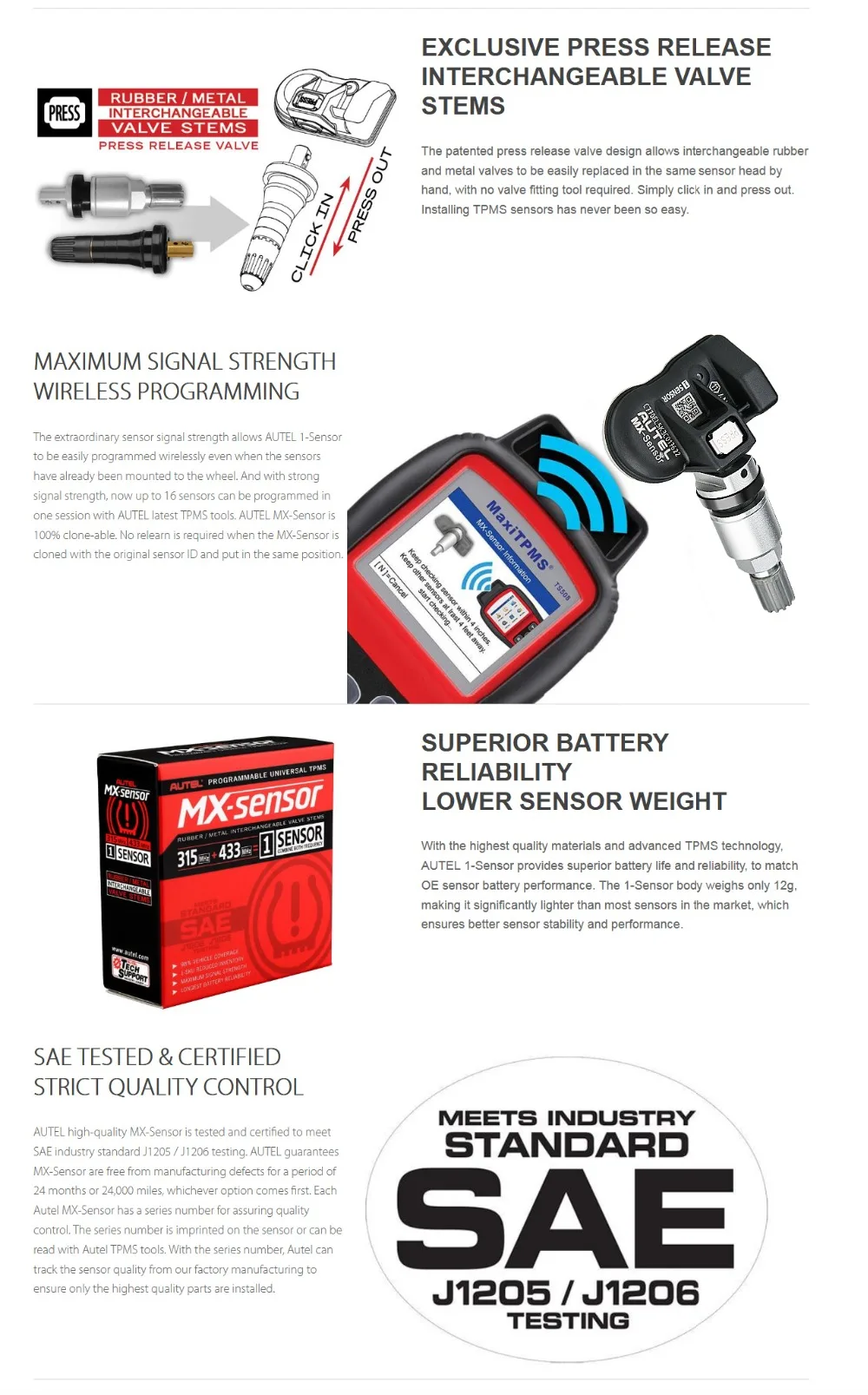 MX-Sensor 315MHz 433MHz-8