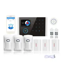 Cs108 переключаемый Беспроводной домашней безопасности Wi-Fi Gsm Gprs Сигнализация Системы приложение Дистанционное Управление Rfid карты постановки