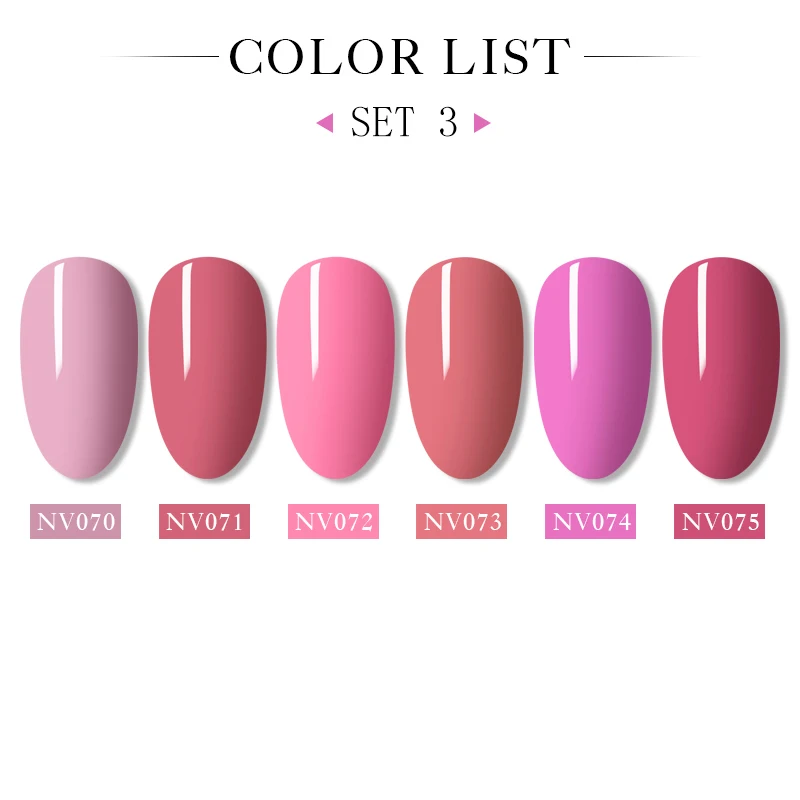 EEZH07462 Nail Vision 5 мл Цветной Гель-лак набор для ногтей Гибридный Гель-лак Полупостоянный впитывающий УФ Гель-лак для ногтей DIY Дизайн ногтей Гель-лак - Цвет: EEZH07462