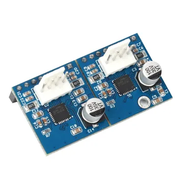 

Dual-Drive Expansion Module Motor Control Drive TMC2224 PCB Blue High Stability for Printer Extruder