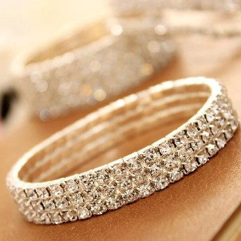 Mini Pet Cat Dog Bling Rhinestone Chocker Collar 1/2/3/4 Layer Dog Necklace Crystal Pet Jewearl Collars Decor Accessories