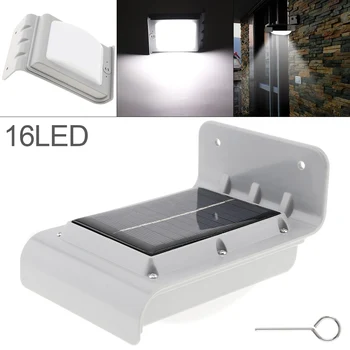 

16 LED 800mAh Solar Power Motion Sensor Garden Security Lamp Outdoor Waterproof Light with Photosensitive Control