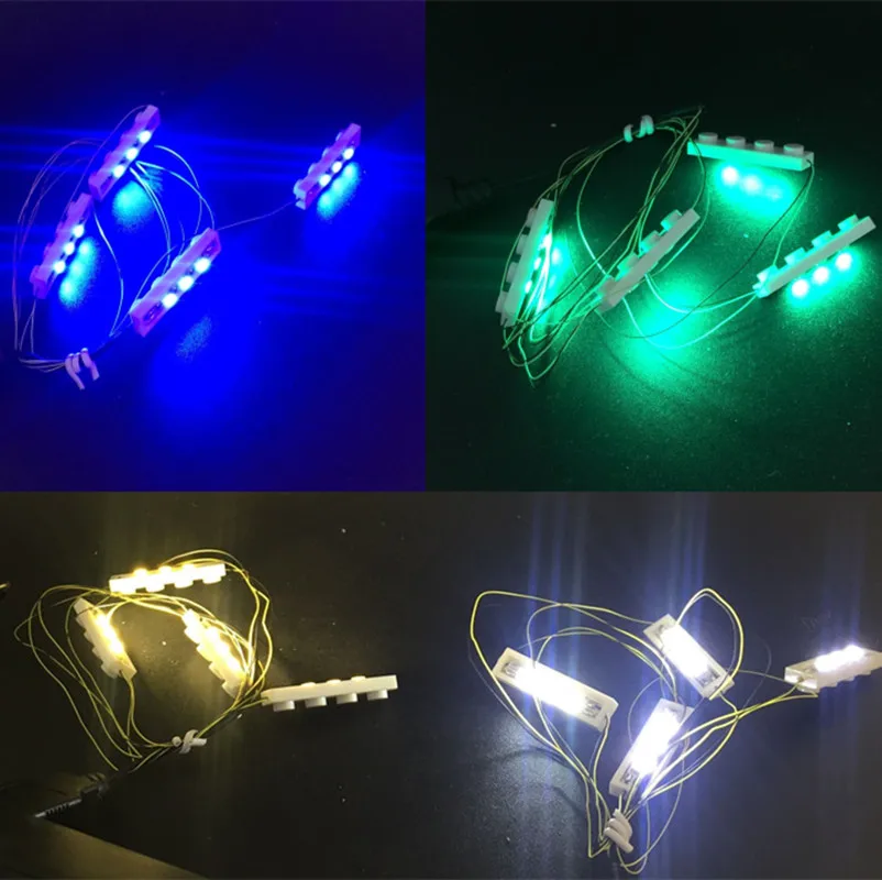 Kit Di Illuminazione A Led 4 In 1 Per Modalità Pin/ Creator House Building Blocks