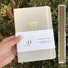 

Koala Bullet Planner A5 Notebook Dotted Journal 5*5 mm Dots 160oages 160gsm Bamboo Paper GOLD Edges
