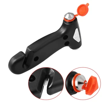 

Car Safety Hammer, Emergency Lifesaving Tool with Car Window Breaker and Seat Belt Cutter, Life Saving Kit