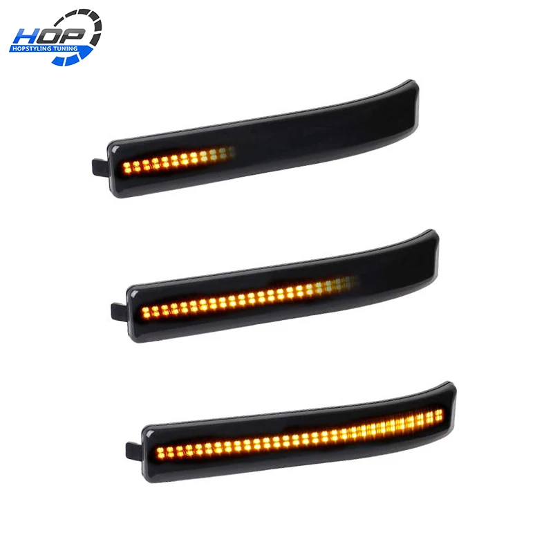 

Sequential LED Side Mirror Reflector Lights Smoked Lens Compatible with Ford F150 2009 to 2014
