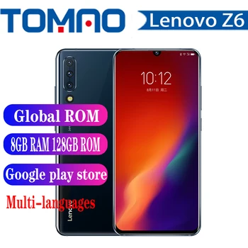 

Global ROM Lenovo Z6 Mobile phone Snapdragon 730 Octa Core 6GB 8GB RAM 64GB 128GB ROM Quad Cameras 6.39 Inch OLED Screen 4000mAh