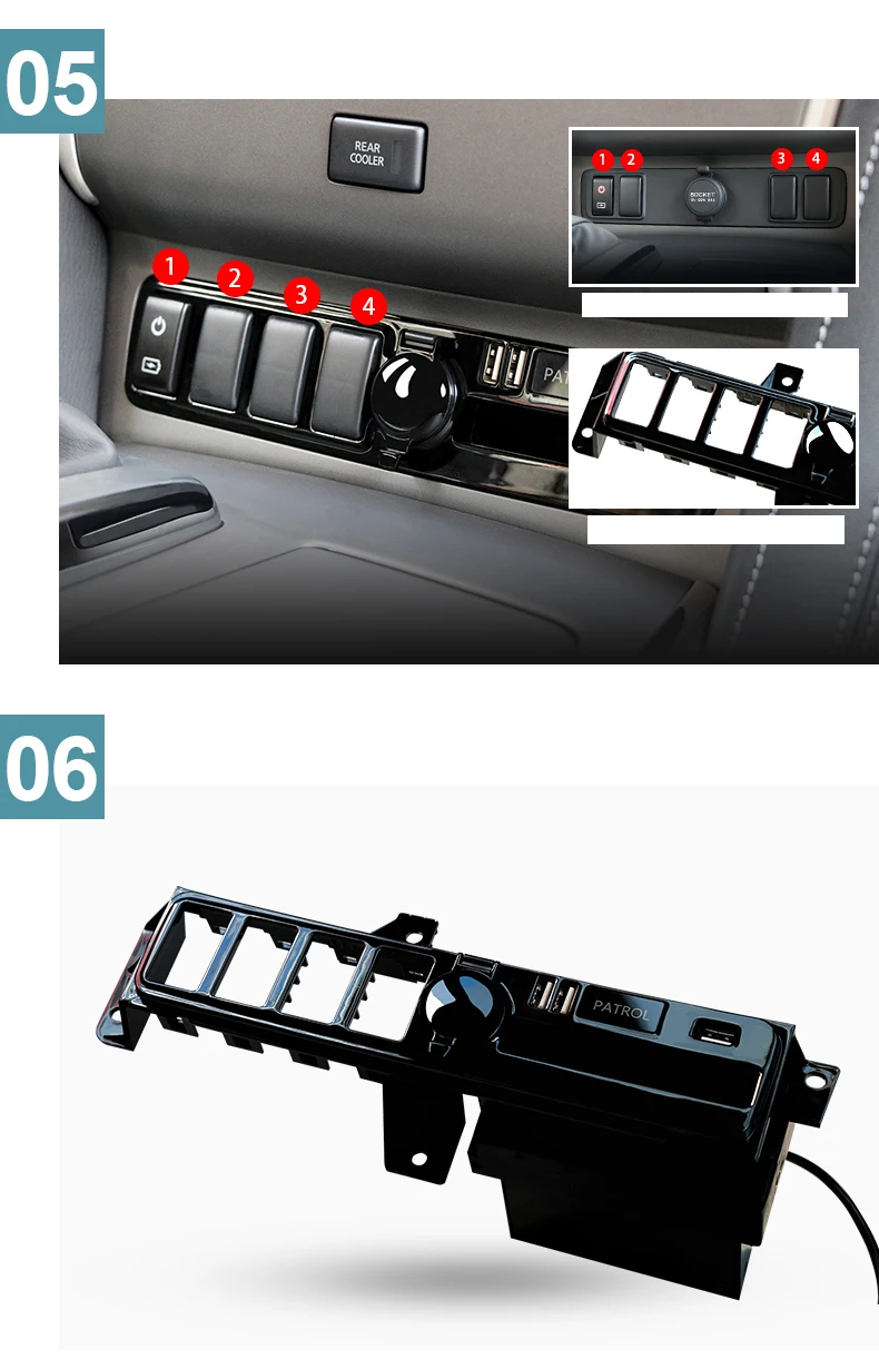 Для Nissan PATROL Y62 QI автомобильное беспроводное зарядное устройство USB интерфейс зарядное устройство заднего ряда