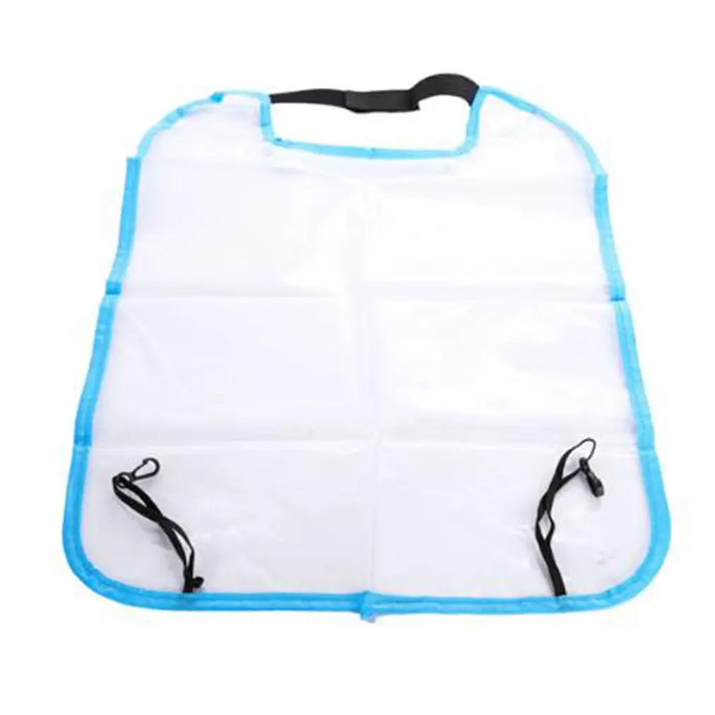 Car Care Seat Protection Backrest Cover Kids Protective Cover Transparent Cleaning Anti-Kick Pad Auto Parts Accessories Hot