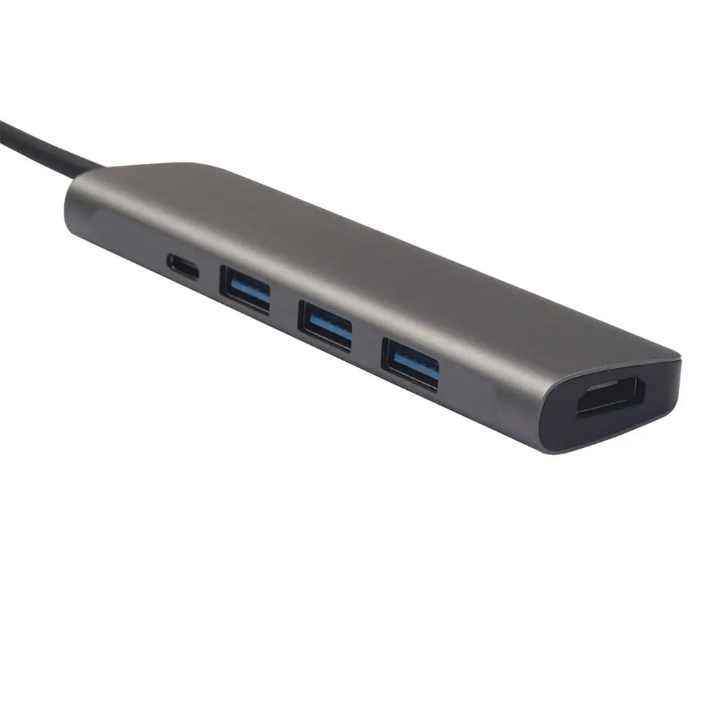 Конвертер адаптер Usb 4 в 1 концентратор Usb 3,0 Hdmi 4 K Тип C с быстрой зарядкой Pd подключен Usbc для Matebook