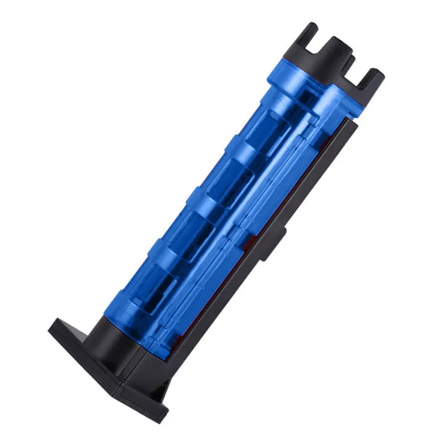 1Pcs Rod Holder Raft Fishing Barrel Accessory Vertical Inserting Device For MEIHO Box Device Can Be Equipped With Fishing Box Blue