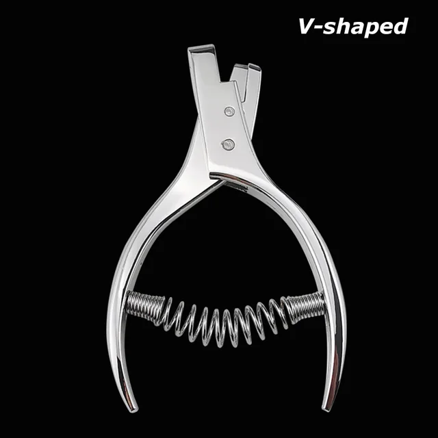 heyous DIY Garment Pattern Notcher Professional Designer Tailors Stainless Steel Sewing Plier Punch Marker Pattern Makers Cutter