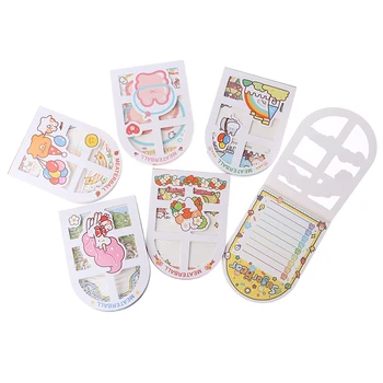 

50 Sheets Lovely Memo Pad Girl Daily DIY Notepad Sticky Notes Escolar Papelaria School Supply Cute Stationery