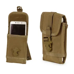 Táctico Molle láser teléfono móvil bolsa cintura Uility EDC estuche protector militar teléfono celular cinturón caza bolsa de accesorios