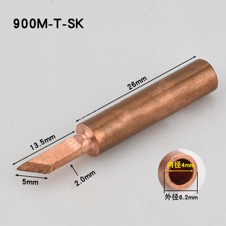 10pcs/lot 900M-T-K Diamagnetic copper soldering iron tip Lead-free Solder tip 933.376.907.913.951,898D,852D+ Soldering Station cheap welding helmets