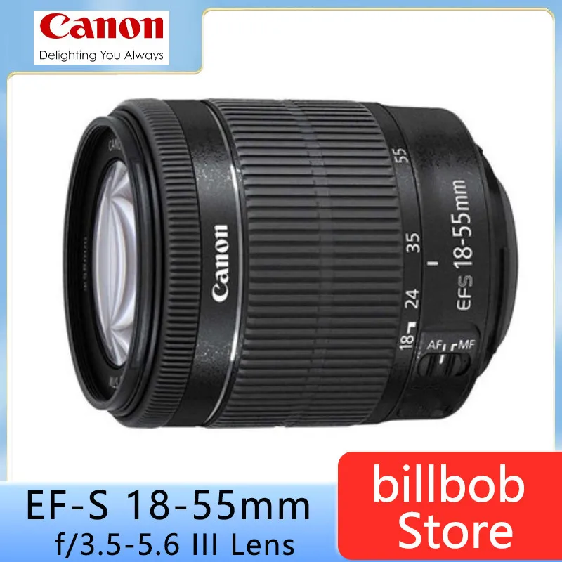 Canon 18-55 объектив EF-S мм f/3 5-5 6 III Объективы для 1100D 1200D 1300D 550D 600D 700D 750D 760D 70D 60D Rebel T3i T5i T6 |