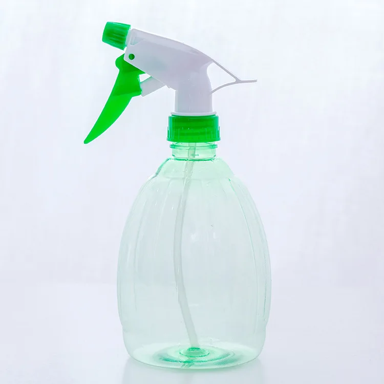 green Пластиковый распылитель в форме тыквы для полива цветов, бутылка для полива, садовый инструмент, ручной распылитель для суккулентов - Цвет: green