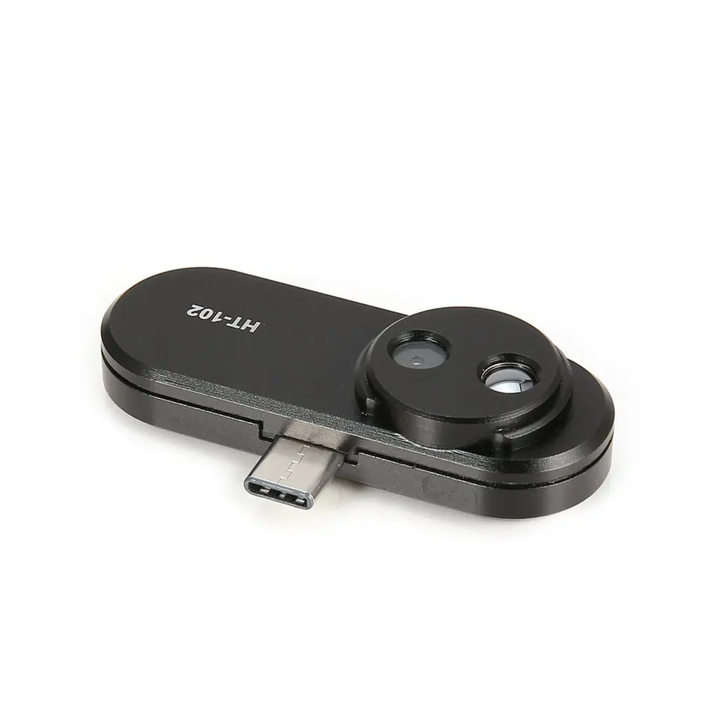  Multifunction Phone Thermometer Handheld Detection Mobile Phone Infrared Black High Thermal Imager 