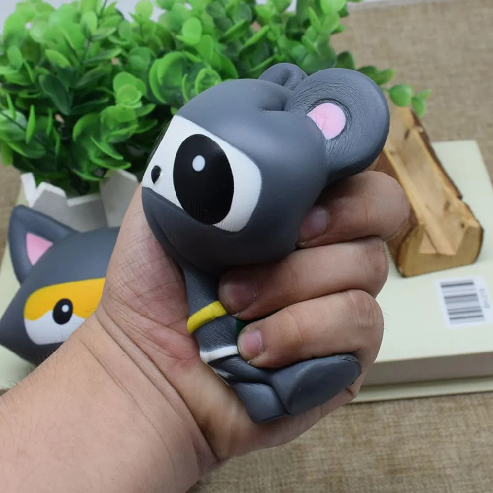 Soft Cartoon Cat Slow Rising Squeeze Stress Reliever Toy decompression Slow rebound toy Girly Heart Pinch Fun #B