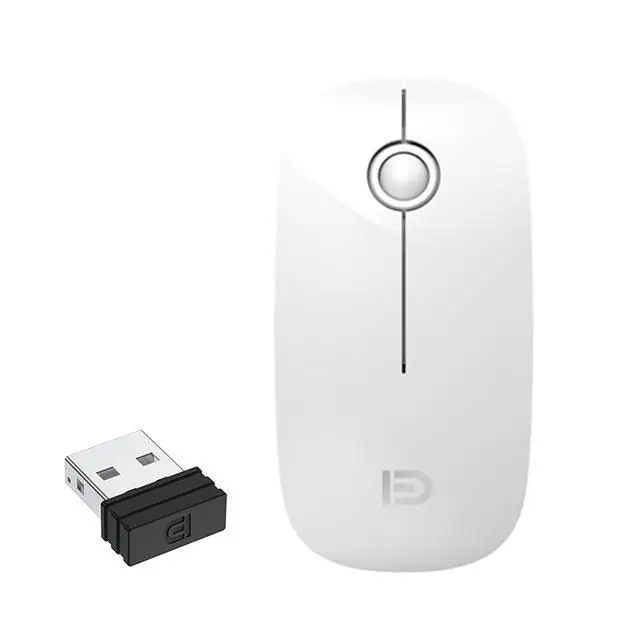 BEESCLOVER Беспроводной Bluetooth ПК немой Мышь ультра тонкий эргономичный 2 4 ГГц USB