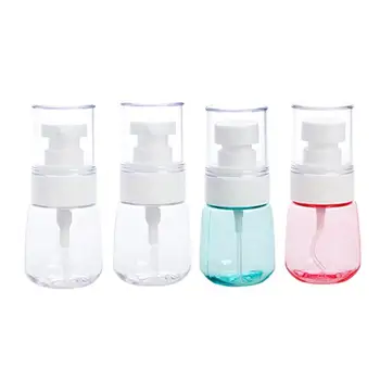 

4pcs 30ml Plastic Empty Spray Bottle Perfume Water Spray Dispenser Bottle UPG Spray Bottles (Transparent+ Blue + Pink)