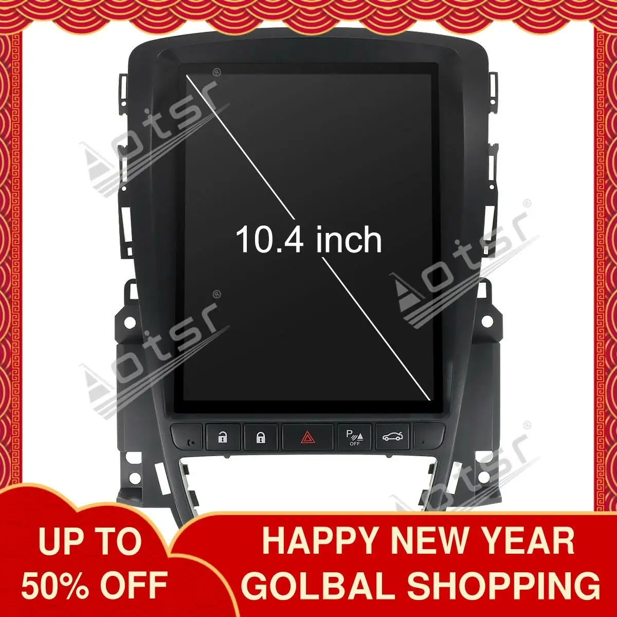 Автомобильный мультимедийный плеер PX6 Android 9 с вертикальным экраном Tesla GPS