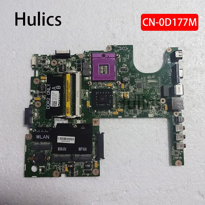 Hulics оригинальная материнская плата для ноутбука dell studio 1555 0D177M CN-0D177M DAFM8BMB6F1 |