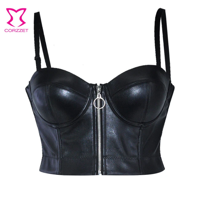 Bustier Zipper Front, Women Bra New Front Zipper