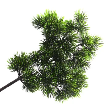 

10Pcs Artificial Pine Branches, DIY Accessories Artificial Greenery Bush Faux Shrubs Table Centerpieces Arrangements