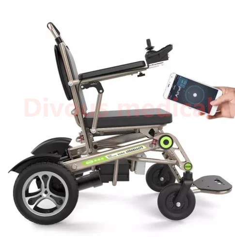 high-power elderly disabled 24V24AH lithium battery electric wheelchair