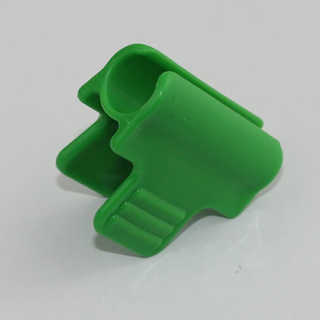 20 db 11 Mm/16 Mm Csőbilincsek Üvegházhatású Bilincsek Klipek Növény Tétek Bepattanó Film Csat Bilincs Műanyag Kertre - Image 4