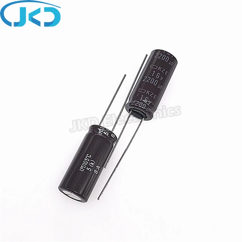 10 шт./лот 2200 мкФ 16V Japan NCC KZE Series 10*25 Low ESR долговечный 16V2200UF алюминиевый